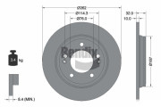 BDS1612 Brzdový kotouč BENDIX Braking