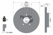 BDS2173 Brzdový kotouč BENDIX Braking