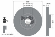 BDS2323HC BENDIX Braking brzdový kotúč BDS2323HC BENDIX Braking