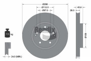 BDS2212 Brzdový kotouč BENDIX Braking