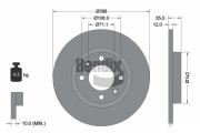 BDS2255 Brzdový kotouč BENDIX Braking