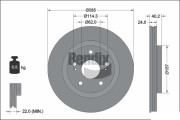 BDS2307 BENDIX Braking brzdový kotúč BDS2307 BENDIX Braking