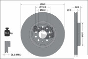 BDS2287HC BENDIX Braking brzdový kotúč BDS2287HC BENDIX Braking