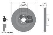 BDS2311HC BENDIX Braking brzdový kotúč BDS2311HC BENDIX Braking