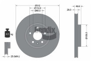 BDS2313 BENDIX Braking brzdový kotúč BDS2313 BENDIX Braking