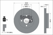 BDS2317 BENDIX Braking brzdový kotúč BDS2317 BENDIX Braking