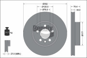 BDS2320HC BENDIX Braking brzdový kotúč BDS2320HC BENDIX Braking