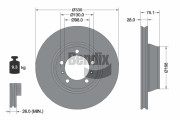 BDS2337LHC BENDIX Braking brzdový kotúč BDS2337LHC BENDIX Braking