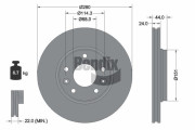 BDS2328 BENDIX Braking brzdový kotúč BDS2328 BENDIX Braking
