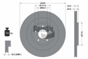 BDS2348 BENDIX Braking brzdový kotúč BDS2348 BENDIX Braking
