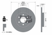 BDS2360 BENDIX Braking brzdový kotúč BDS2360 BENDIX Braking