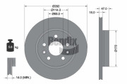 BDS2362 BENDIX Braking brzdový kotúč BDS2362 BENDIX Braking
