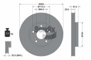 BDS2363 BENDIX Braking brzdový kotúč BDS2363 BENDIX Braking