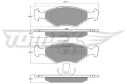 TX 10-793 Sada brzdových destiček, kotoučová brzda TOMEX Brakes