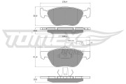 TX 11-84 Sada brzdových destiček, kotoučová brzda TOMEX Brakes