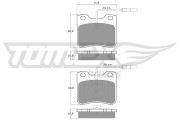 TX 11-97 Sada brzdových destiček, kotoučová brzda TOMEX Brakes