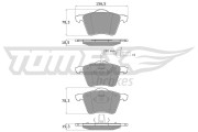 TX 13-58 Sada brzdových destiček, kotoučová brzda TOMEX Brakes