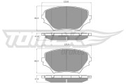 TX 13-85 Sada brzdových destiček, kotoučová brzda TOMEX Brakes