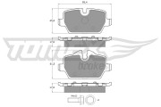 TX 14-34 Sada brzdových destiček, kotoučová brzda TOMEX Brakes