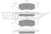 TX 15-91 Sada brzdových destiček, kotoučová brzda TOMEX Brakes