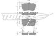 TX 16-29 Sada brzdových destiček, kotoučová brzda TOMEX Brakes