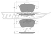 TX 16-56 Sada brzdových destiček, kotoučová brzda TOMEX Brakes