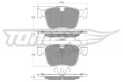 TX 17-291 Sada brzdových destiček, kotoučová brzda TOMEX Brakes