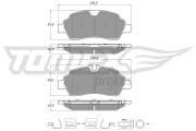 TX 18-92 Sada brzdových destiček, kotoučová brzda TOMEX Brakes