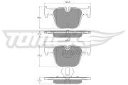 TX 19-29 Sada brzdových destiček, kotoučová brzda TOMEX Brakes