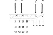 TX 40-06 Sada příslušenství, brzdové čelisti TOMEX Brakes