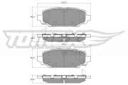 TX 60-03 Sada brzdových destiček, kotoučová brzda TOMEX Brakes