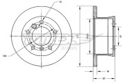 TX 70-35 Brzdový kotouč TOMEX Brakes