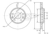 TX 72-61 Brzdový kotouč TOMEX Brakes