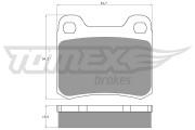 TX 10-371 Brzdové destičky TOMEX Brakes