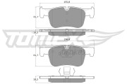 TX 18-45 Sada brzdových destiček, kotoučová brzda TOMEX Brakes