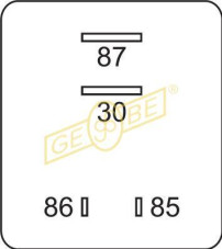 9 8107 1 GEBE snímač teploty výfukových plynov 9 8107 1 GEBE