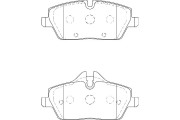 2134948 Sada brzdových destiček, kotoučová brzda Omnicraft