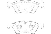 2135180 Sada brzdových destiček, kotoučová brzda Omnicraft