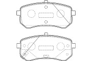 2135656 Sada brzdových destiček, kotoučová brzda Omnicraft