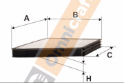 2144810 Filtr, vzduch v interiéru Omnicraft