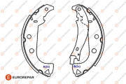 1643186280 Sada brzdových čelistí EUROREPAR