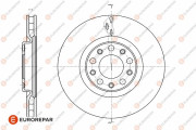1642757280 Brzdový kotouč EUROREPAR