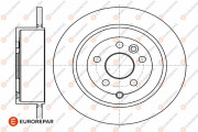 1642768080 Brzdový kotouč EUROREPAR