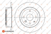 1667871180 Brzdový kotouč EUROREPAR