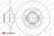 1669615680 Brzdový kotouč EUROREPAR