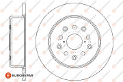 1667852780 EUROREPAR brzdový kotúč 1667852780 EUROREPAR