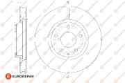 1667863680 EUROREPAR brzdový kotúč 1667863680 EUROREPAR