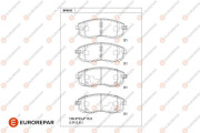 1681251080 Sada brzdových destiček, kotoučová brzda EUROREPAR