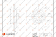 1684261880 Brzdový kotouč EUROREPAR