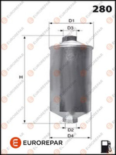 E145063 Palivový filtr EUROREPAR
